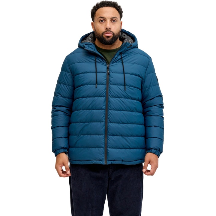 Geaca JACK &JONES Point Pu Puffer Bf PLS 52933, Albastru