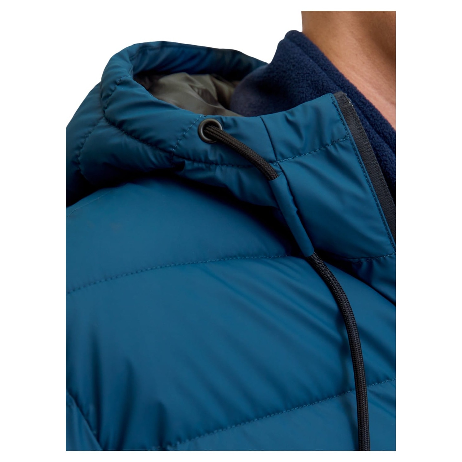 Geaca JACK &JONES Point Pu Puffer Bf Albastru S INTL - eMAG.ro