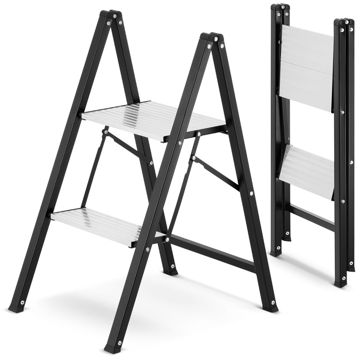 Munkaállvány, HIGHER, 2 fokos, összecsukható, 70x40cm