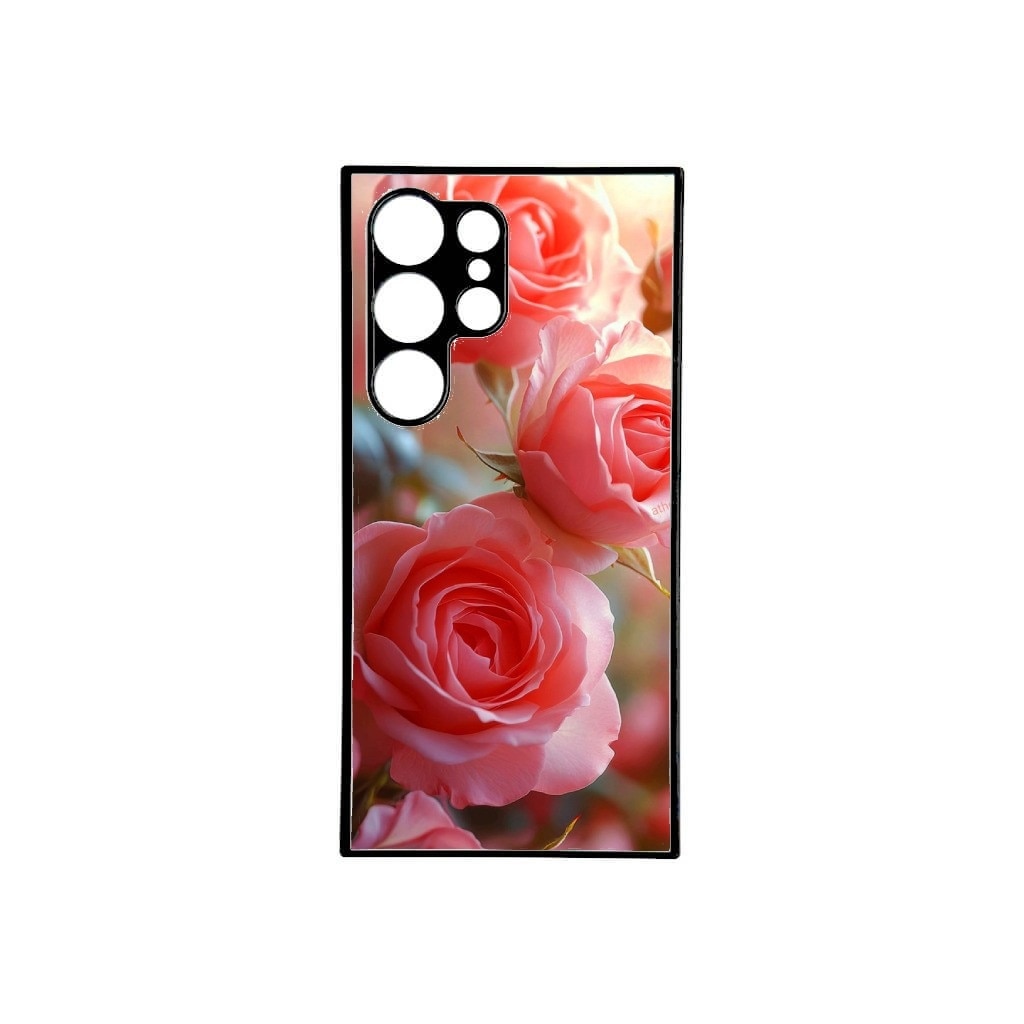 Husa Soft TPU compatibila cu Samsung Galaxy S24 Ultra, Roses Design