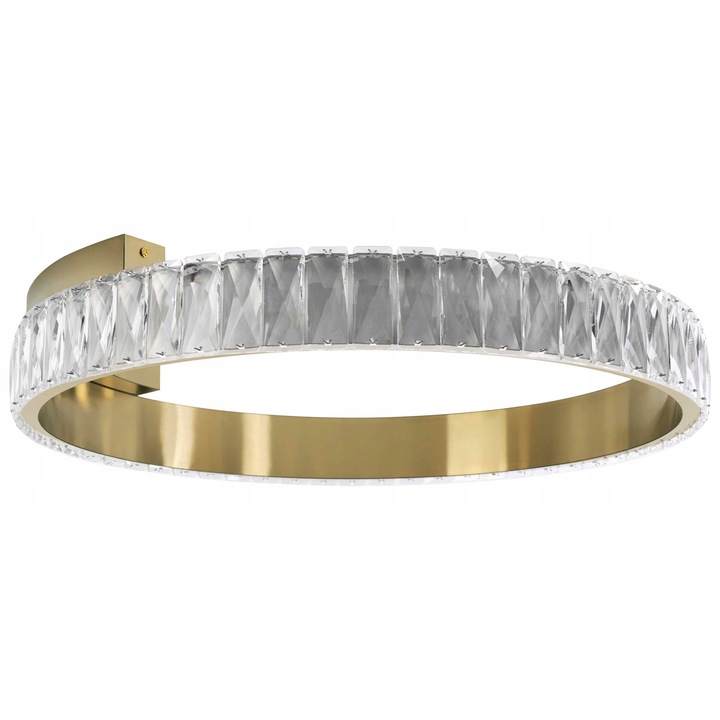 Lampa Suspendata LED Cristal Aurie Glamour Ring 60cm