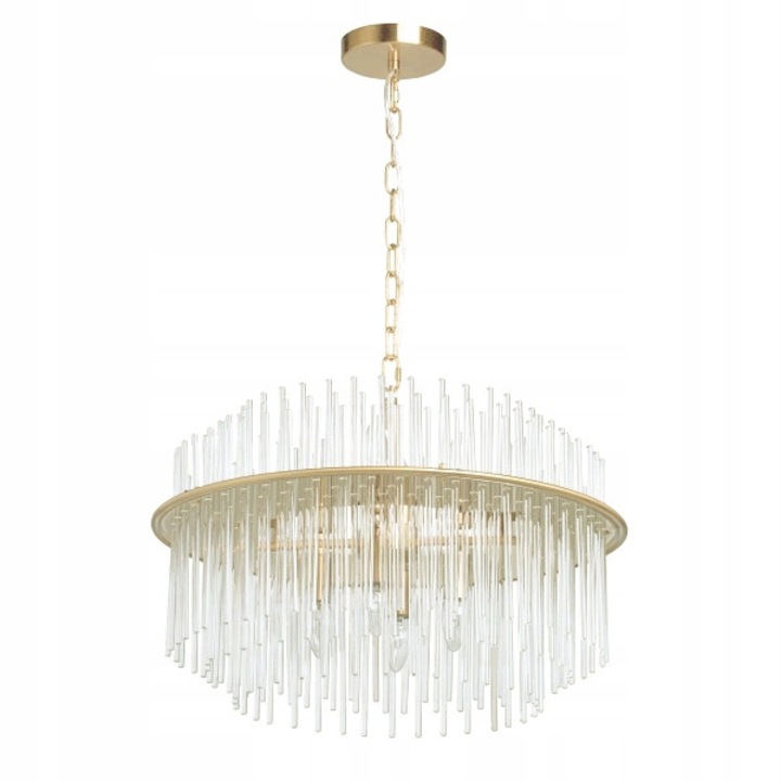 Lustra Suspendata Aurie Cristal Glamour 6xE14
