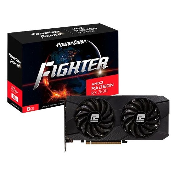POWERCOLOR RX 7600 Fighter V2 8GB