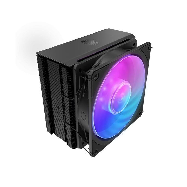 Ventilator PC Cooler Master Hyper 212 3DHP Black ARGB, 12cm, 0-2050rpm, RGB
