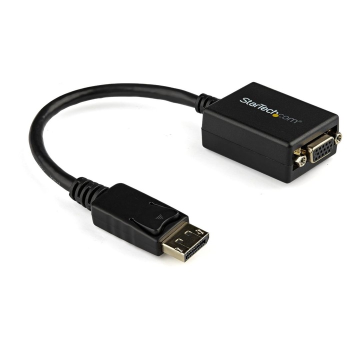 Startech DisplayPort - adaptor VGA, FullHD, negru