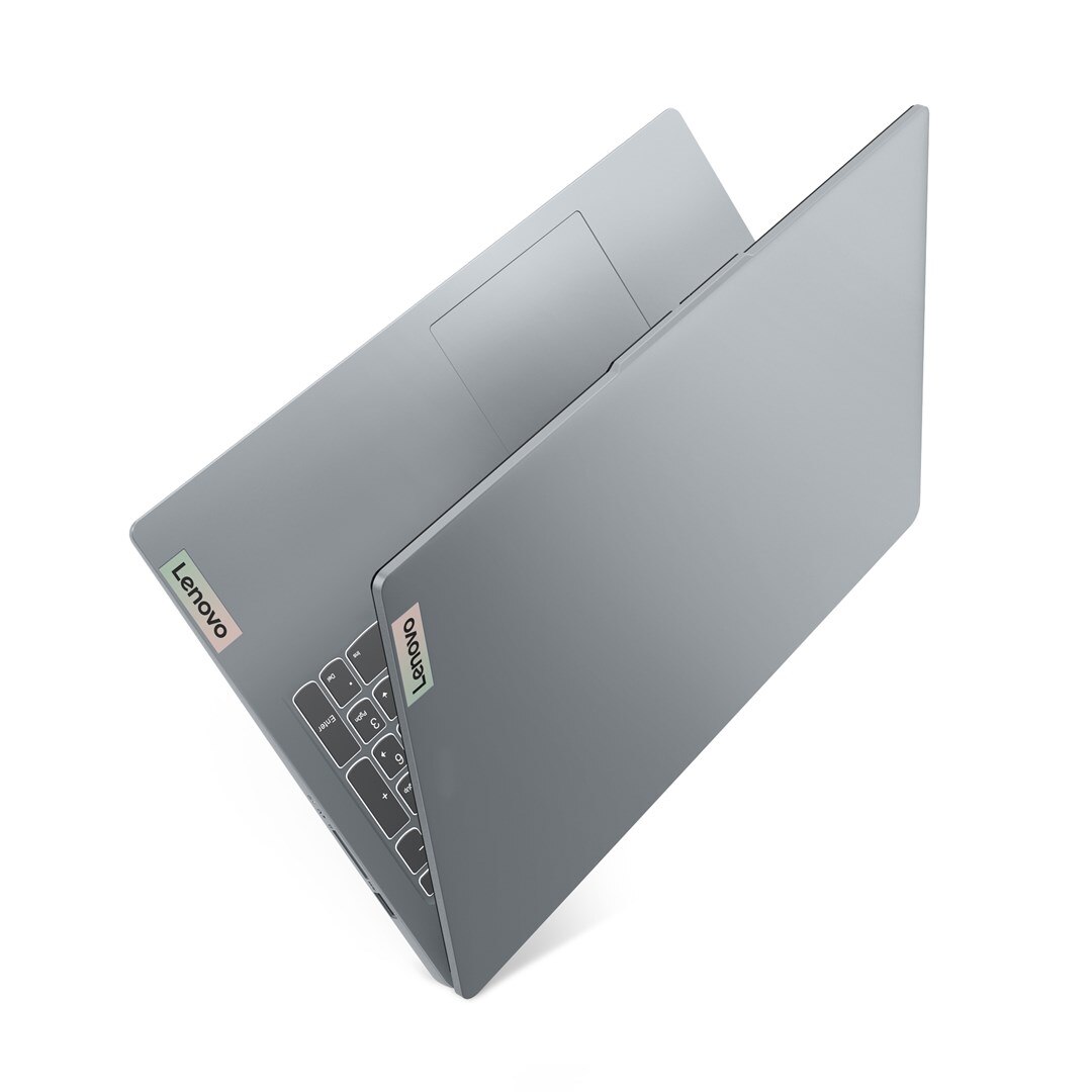 Laptop Lenovo IdeaPad Slim 3, 15.6" Full HD, Intel® Core™ i5 12450H pana la 4.4 GHz, 16 GB RAM LPDDR5 4800, 512 GB SSD, Intel® UHD Graphics, Free Dos, Arctic Grey 512 GB