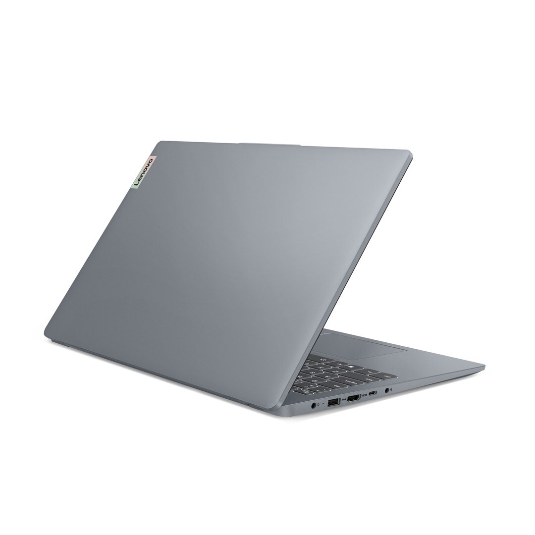 Laptop Lenovo IdeaPad Slim 3, 15.6" Full HD, Intel® Core™ i5 12450H pana la 4.4 GHz, 16 GB RAM LPDDR5 4800, 512 GB SSD, Intel® UHD Graphics, Free Dos, Arctic Grey 512 GB