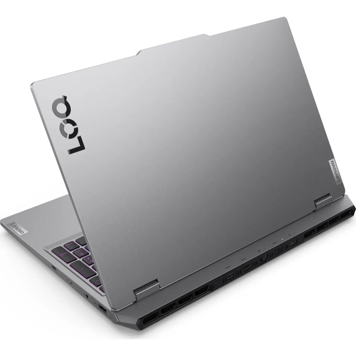 Laptop Lenovo LOQ, 15.6" Full HD, Intel® Core™ i5 13450HX pana la 4.6 GHz, 16 GB RAM DDR5 4800, 1 TB SSD, NVIDIA® GeForce® RTX 5060 8 GB, Free Dos, Luna Grey 1 TB