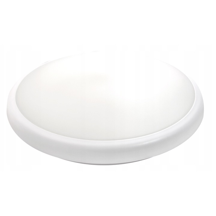 Plafoniera LED 22W, 4000K, IP65, O300mm, cu functie de senzor de miscare