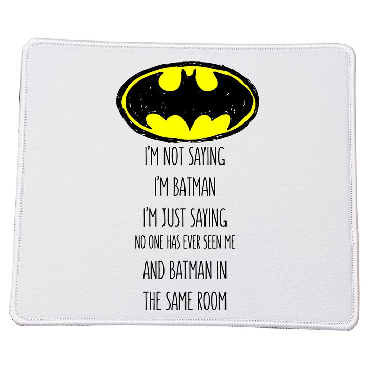 Mousepad Batman No8 23x20cm material dur, design comic