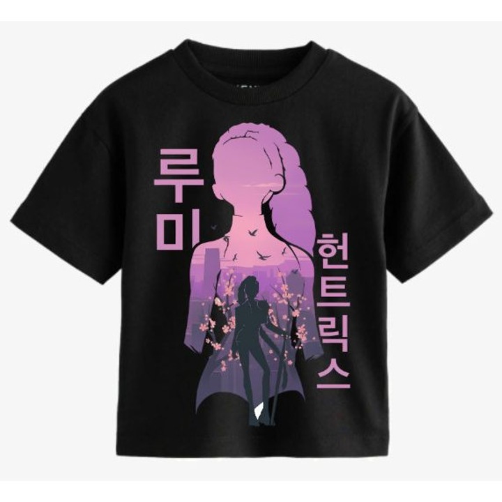 Póló 100% pamut, KPop Huntrix Demon Hunters