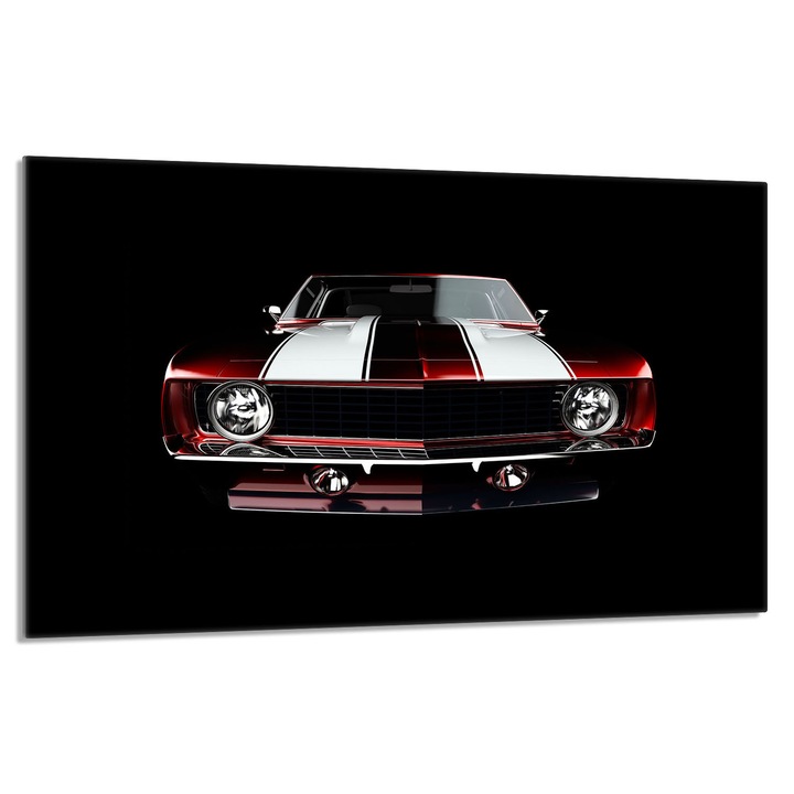 Placa de protectie din sticla pentru aragaz, 80x52 cm, TMK ArtDeko, design modern, usor de curatat