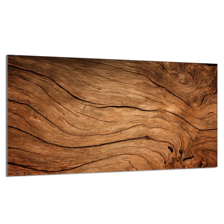 Placa de protectie din sticla pentru aragaz 90x52 cm, TMK ArtDeko, rezistenta la temperaturi, design modern