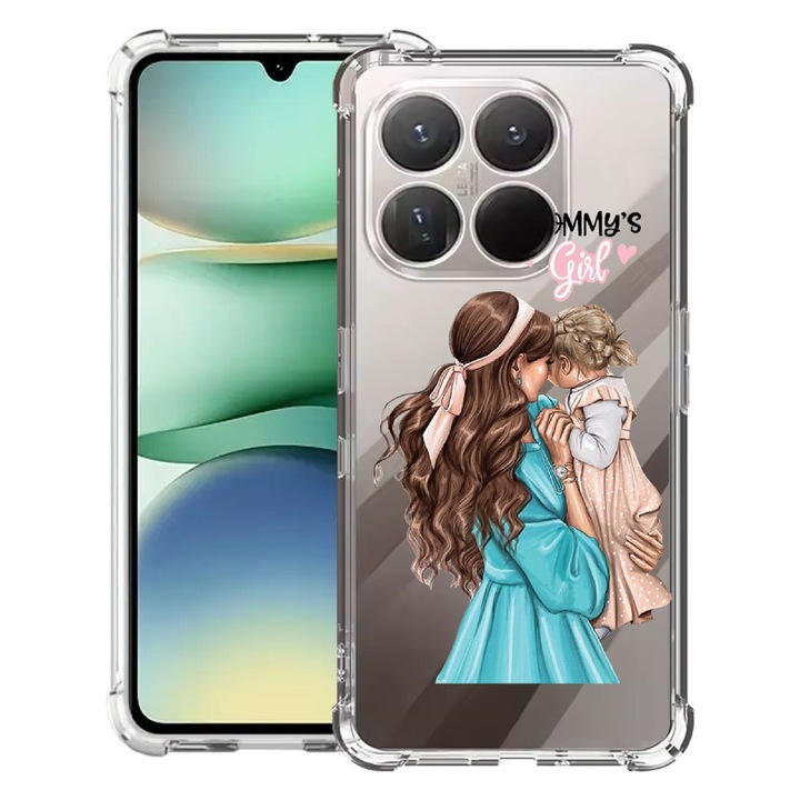 BestCase® Ütésálló tok 1.5mm Kompatibilis Motorola Moto G86 Power, Mommy's Girl dizájnnal, megerősített 4 sarok, 3119591 AS 555