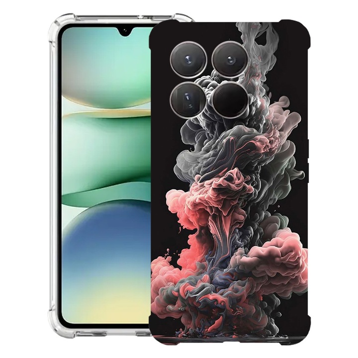 BestCase® Husa Anti Shock 1.5mm Compatibil cu Motorola Moto G86 Power, cu Design Liquid Colors, Reinforced 4 Corners, 3119591 AS 1231