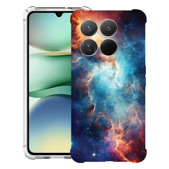 BestCase® Husa Anti Shock 1.5mm Съвместим с Motorola Moto G86 Power, с дизайн Galaxies, подсилени 4 ъгъла, 3119591 AS 1341