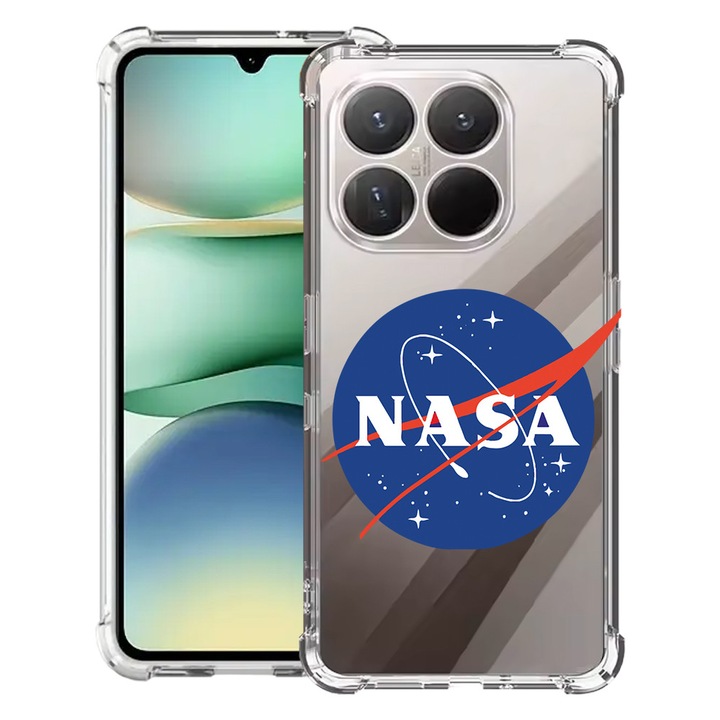 BestCase® Husa Anti Shock 1.5mm Compatibil cu Motorola Moto G86 Power, cu Design Nasa Classic, Reinforced 4 Corners, 3119591 AS 1615