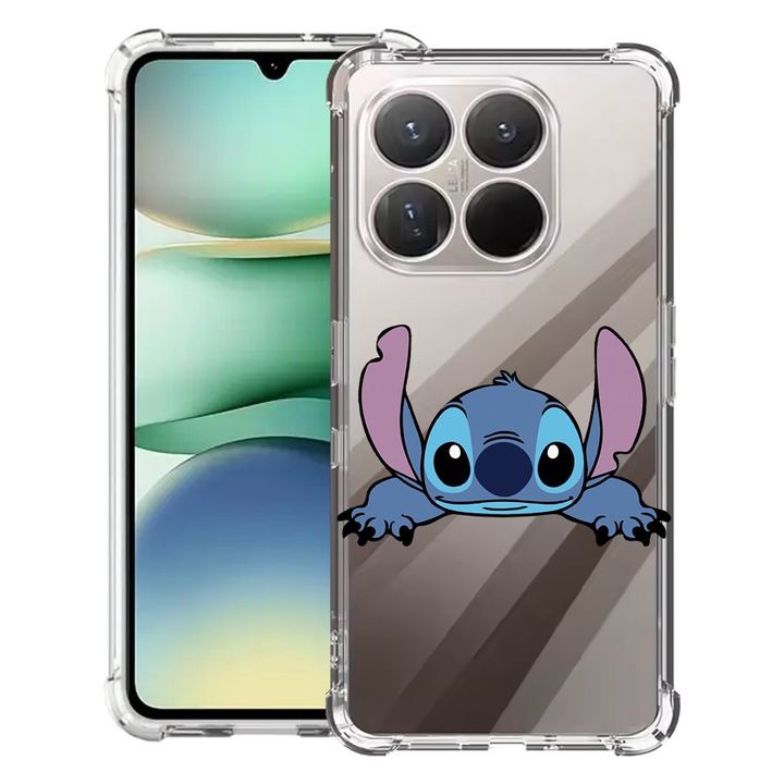 BestCase® Husa Anti Shock 1.5mm Compatibil cu Motorola Moto G86 Power, cu Design Happy Life, Reinforced 4 Corners, 3119591 AS 1611