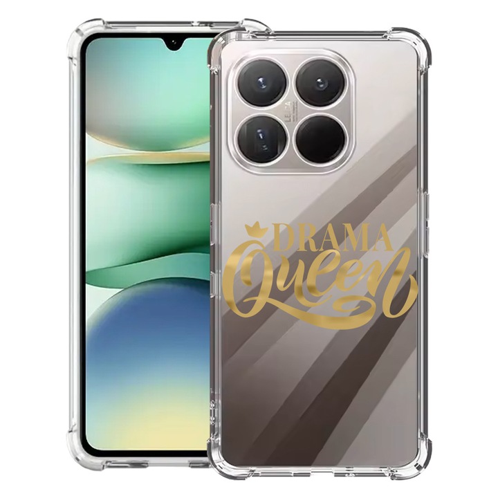 BestCase® Husa Anti Shock 1.5mm Съвместим с Motorola Moto G86 Power, с дизайн Queen, подсилени 4 ъгъла, 3119591 AS 1802