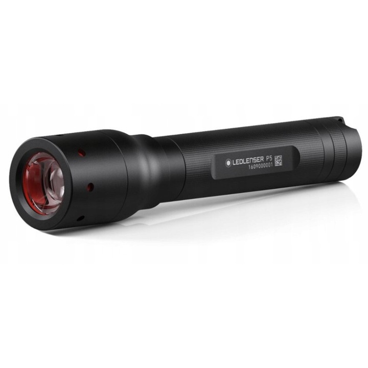 Фенер LEDLENSER P5, 140 lm, Черен, Алуминий, IPX4