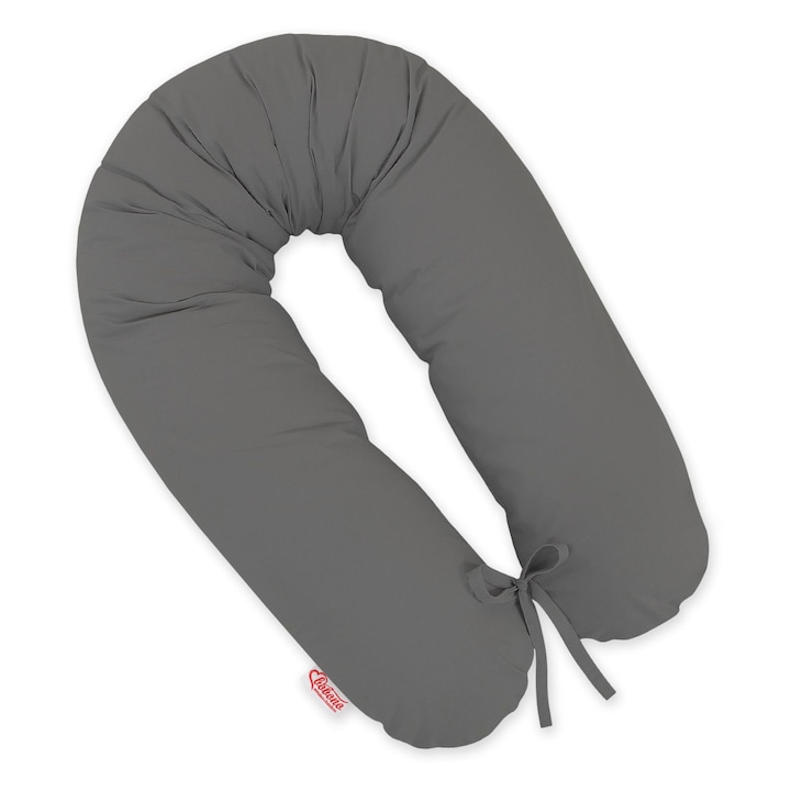 Fata pentru perna de gravida Bobono, 100% bumbac 170cm