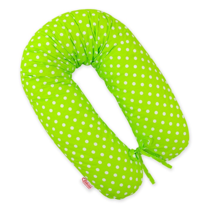 Fata pentru perna de gravida Bobono, 100% bumbac 170cm