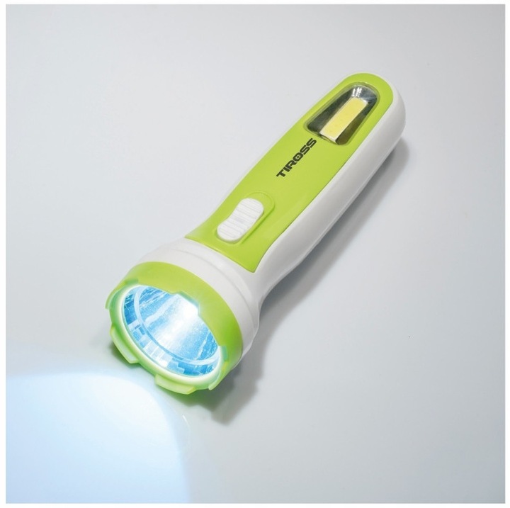 LED фенер Tiross TS-1911, 120lm, 2 режима, функция лампа