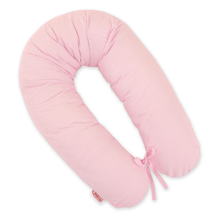 Fata pentru perna de gravida Bobono, 100% bumbac 170cm