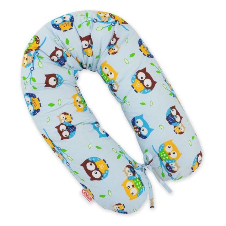 Fata pentru perna de gravida Bobono, 100% bumbac 170cm