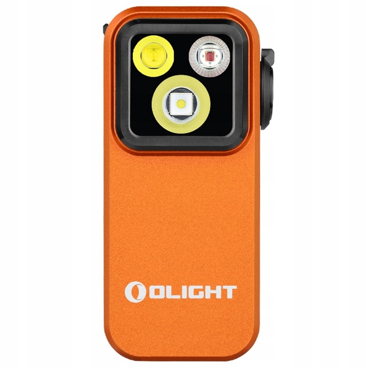 Фенер Olight Oclip Pro Portable, 500 lm, Оранжев, EDC