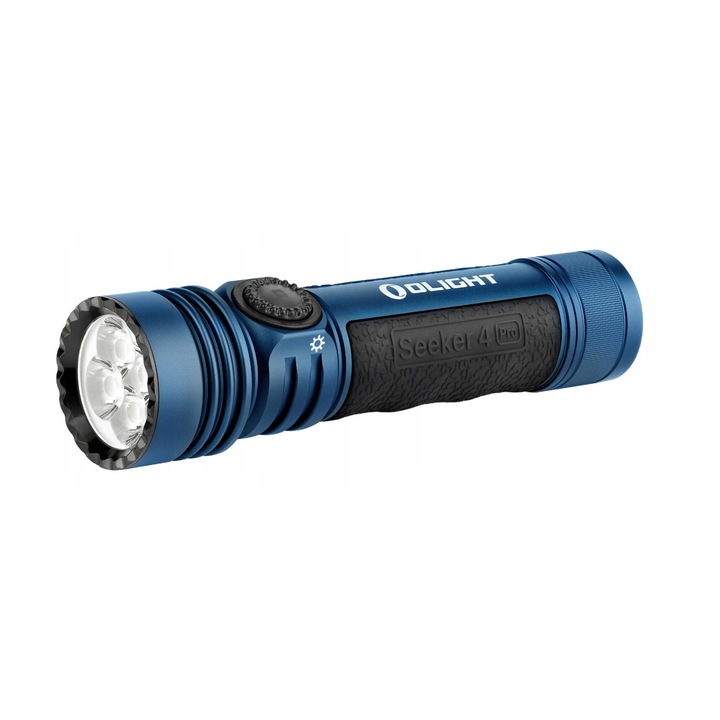 Фенер Olight Seeker 4 Pro CW Midnight Blue, 4600 лумена, Студена Светлина