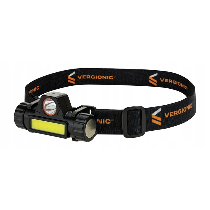 LED COB челник с USB презареждане и магнит