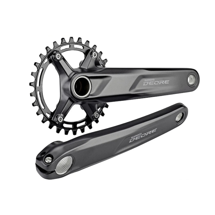Angrenaj Pedalier Shimano Deore M5100-1, 32T, Brat 170 mm, pentru 10/11 Viteze