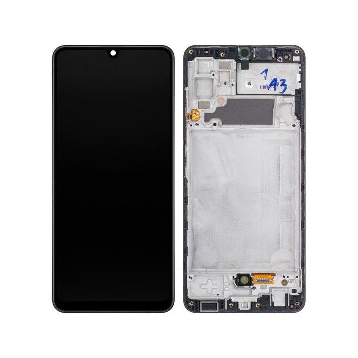 Display cu Touchscreen Samsung Galaxy A32 A325 cu Rama Negru Service Pack GH82-25579A