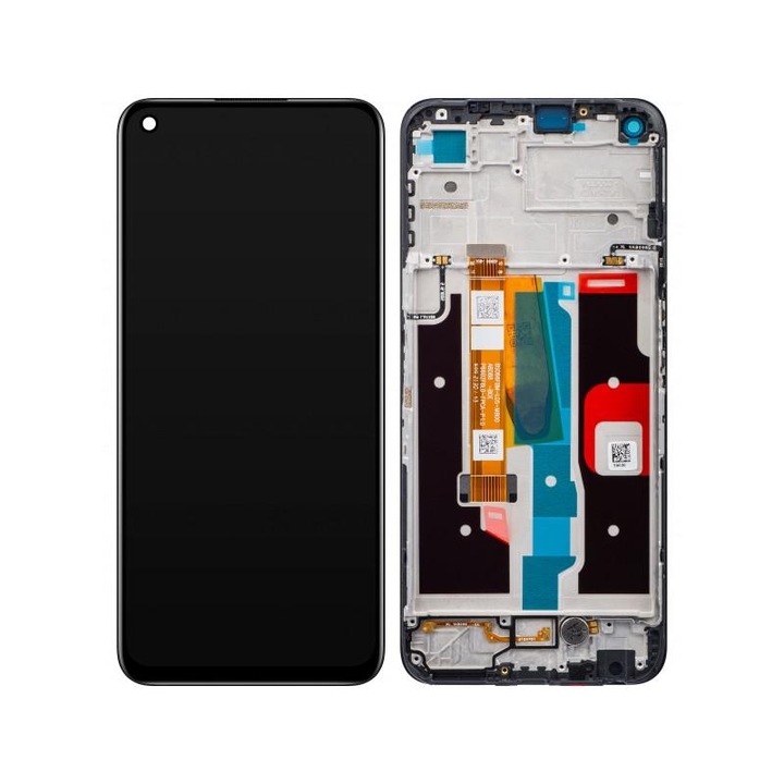 Display cu Touchscreen Realme Narzo 50 / 8i cu Rama Negru Service Pack 4908405