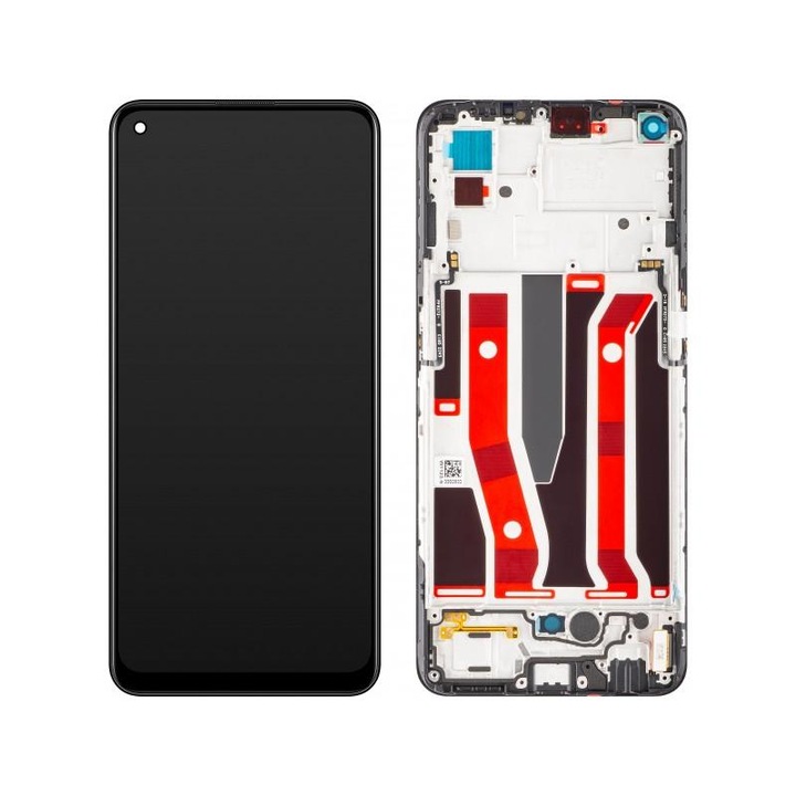 Display cu Touchscreen Oppo F19 Pro+ 5G / A95 5G / Reno5 Z / A94 5G cu Rama Negru Service Pack 4908719