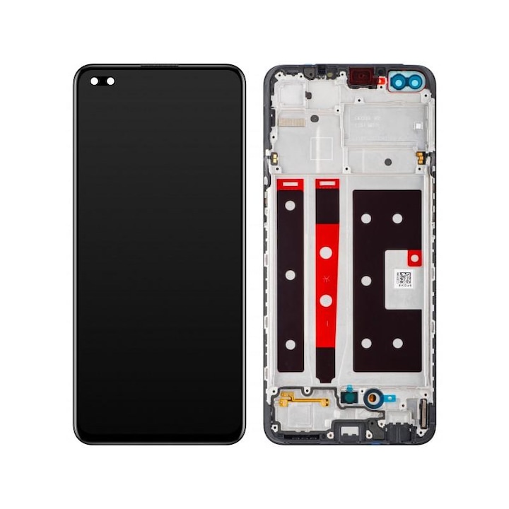 Display cu Touchscreen Oppo Reno4 Lite cu Rama Negru Service Pack 4904988