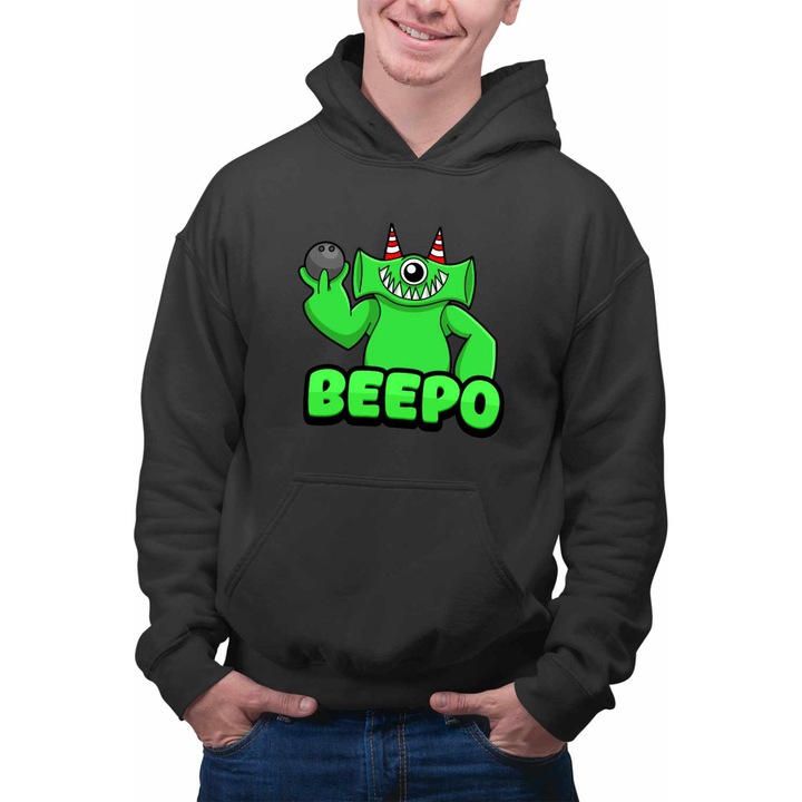 Hanorac Barbati Banban Beepo Jocuri Combo CoolTrend, negru, marime L