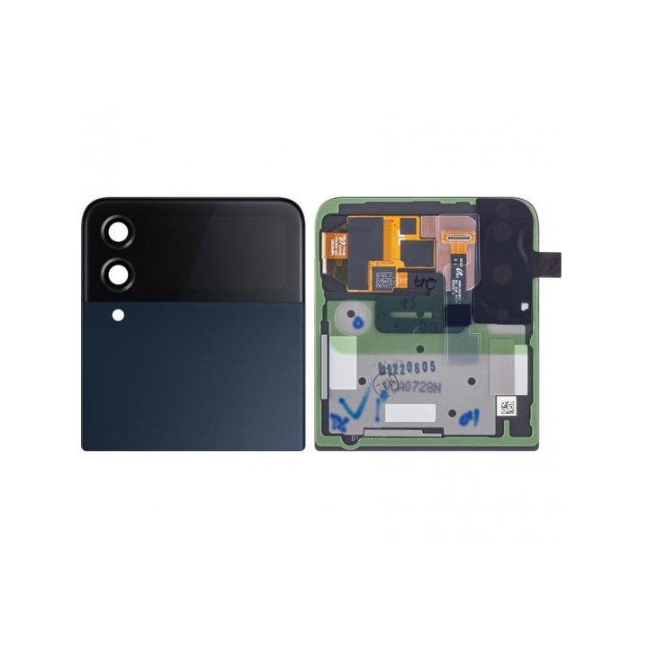 Display cu Touchscreen, Samsung, Galaxy Z Flip4 Albastru Bespoke Service Pack GH97-27947E