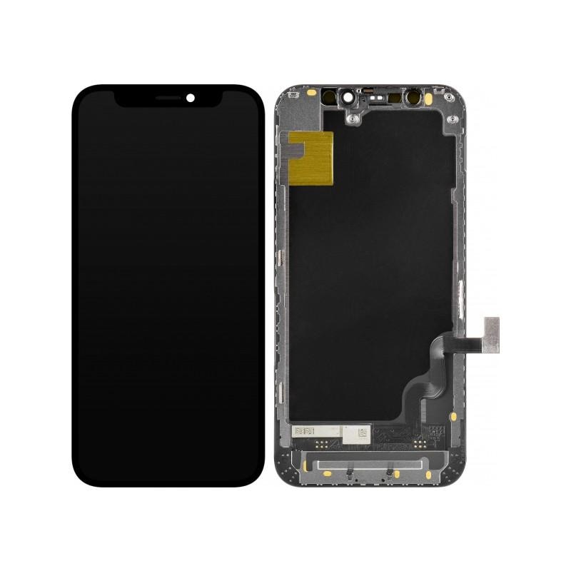 Display cu Touchscreen ZY pentru Apple iPhone 12 mini cu Rama