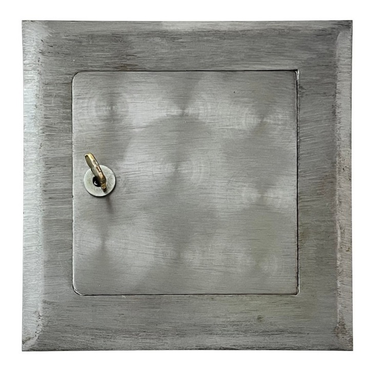 Usa soba bucatarie, UN, 150x150mm, gri, 0.325kg