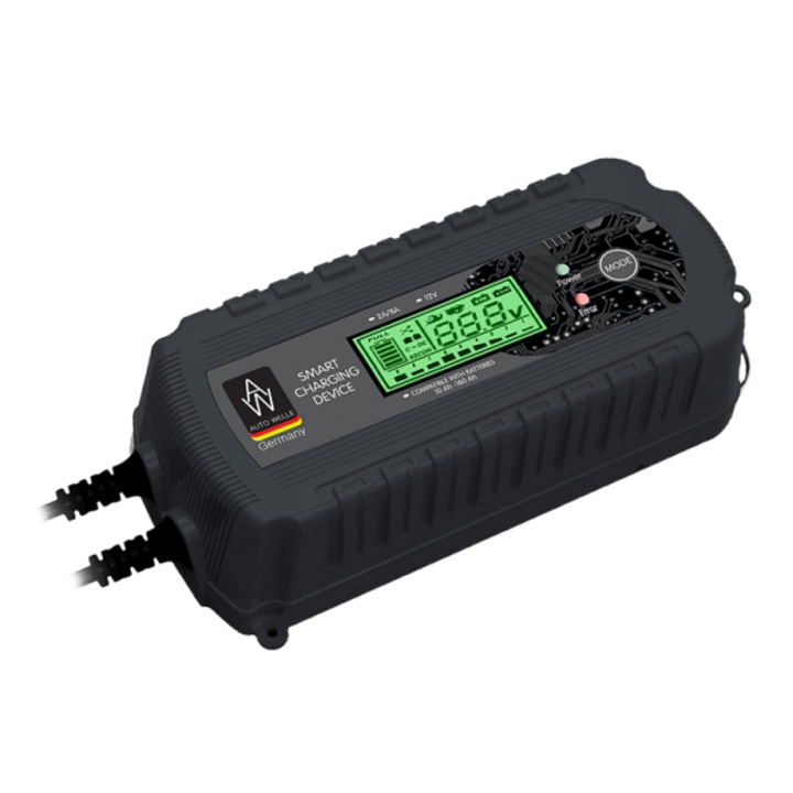 Redresor auto UN 12V 2A/8A, LCD, protectie la scurtcircuit, 160W