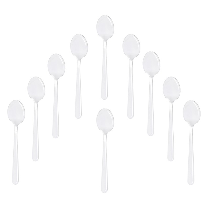 Комплект 10 лъжици VIENNA, сребърни, 14,8 см