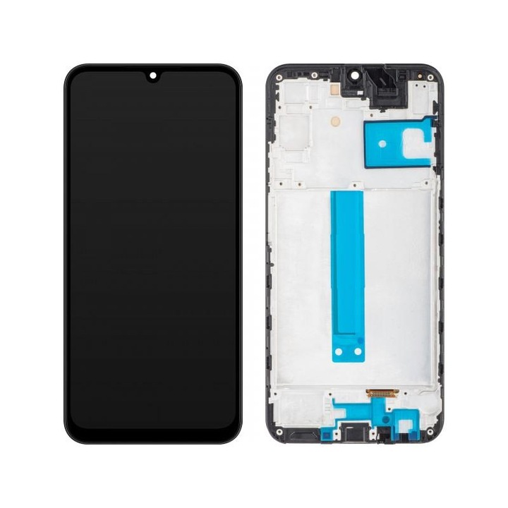 Display cu Touchscreen MP compatibil cu Samsung Galaxy A25 A256 cu Rama Negru