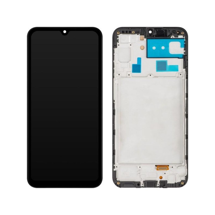 Display cu Touchscreen MP compatibil cu Samsung Galaxy A24 4G A245 cu Rama Negru