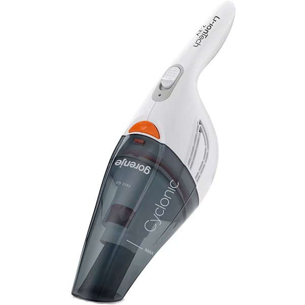 Aspirator de mana GORENJE Free Go 0.4l, 7.2 V, autonomie max 14 min, alb-gri