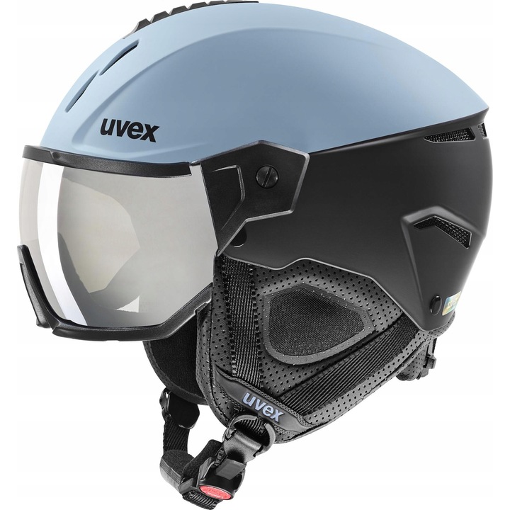Casca schi Uvex Instinct Visor Glacier Negru Mat L 59-61cm