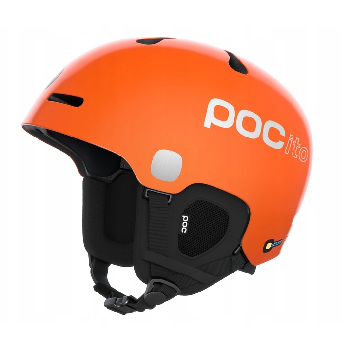 Casca schi copii POCito Fornix Mips, Portocaliu Fluorescent, XS/S (51-54 cm)