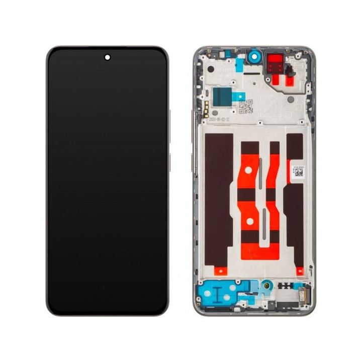 Display cu Touchscreen Oppo Reno12 cu Rama Roz (Sunset Pink) Service Pack 621029000230