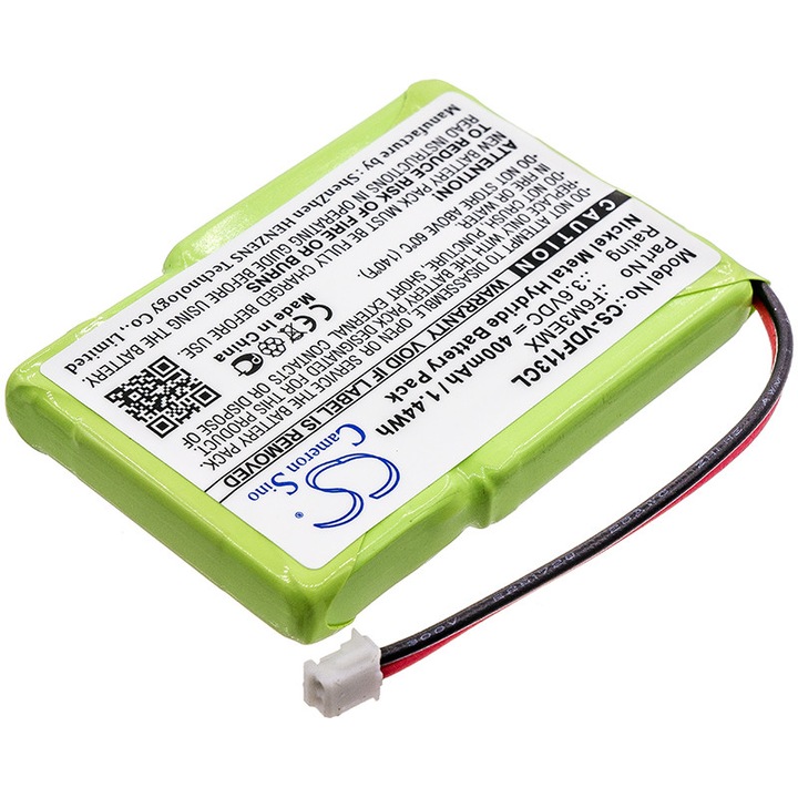 Baterie TECHTEK CS-VDF113CL Ni-MH 400mAh